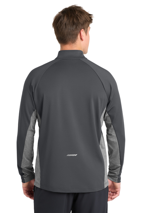 Sport-Tek® Sport-Wick® Stretch Contrast 1/4-Zip Pullover - Image 2