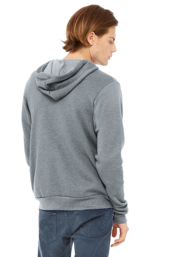 BELLA+CANVAS ® Unisex Sponge Fleece Full-Zip Hoodie - Image 2