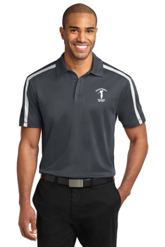 Port Authority® Silk Touch™ Performance Colorblock Stripe Polo